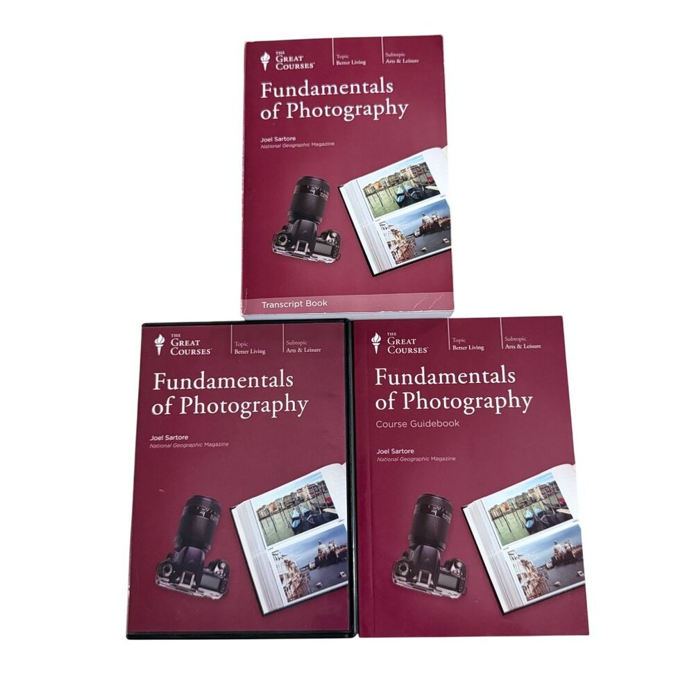Great Courses Fundamentals of Photography Joel Sartore DVD Transcript Guidebook